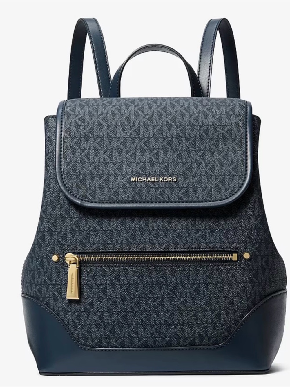NWT Michael Kors Harrison medium flap backpack